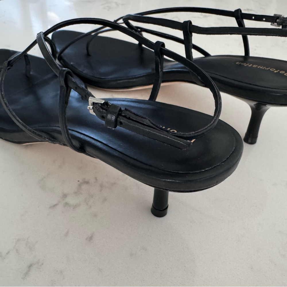 Reformation Black Daphne Heeled Sandal - Picture 4 of 4